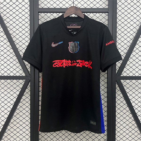 Tailandia Camiseta Barcelona 2ª Limited Edition Travis Scott 2024-2025 Rojo